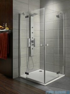Almatea Kdd Radaway Kabina prysznicowa 90x80 szkło przejrzyste 32186-01-01N