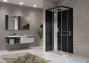 Novellini Glax 2 2.0 kabina z hydromasażem 90x70 lewa biała G22A9070SM1-1UH