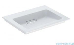 Geberit One CleanDrain Umywalka prostokątna 60x48cm KeraTect 505.001.00.1