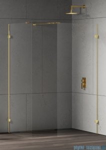 New Trendy Eventa Gold Shine kabina walk-in 150x90x200 cm przejrzyste EXK-4878