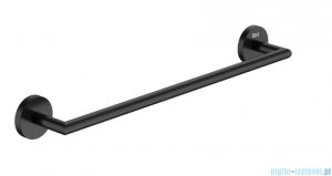 Roca Hotels wieszak ręcznikowy ścienny 45 cm Czarny Mat A817575C40