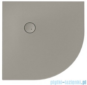 Sanplast Open Structure Mineral BP-M/OPEN STR brodzik półokrągły 80x80x1,5 cm szarość kamienia 645-440-0420-52-020