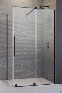 Radaway Furo Black Kdj kabina 150x110cm prawa szkło przejrzyste 10104772-54-01R/10110730-01-01/10113110-01-01