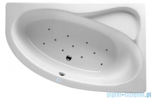 Riho Lyra wanna asymetryczna lewa 140x90 z hydromasażem TOP Aero11 BA66T1