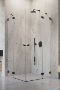 Radaway Essenza Pro Brushed GunMetal Kdd kabina 100x80cm szczotkowany grafit 10096100-92-01L/10096080-92-01R