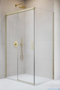 Radaway Idea 8 Kdj Brushed Gold kabina 150x100cm lewa szczotkowane złoto 10340770-99-01L/10350703-01-01/10360100-01-01R