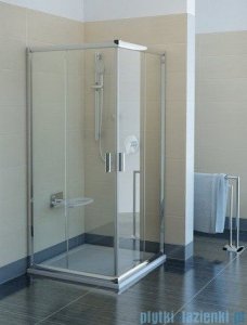 Ravak Kabina prysznicowa Blix BLRV2 kwadratowa 90x90 satyna transparent Anticalc 1LV70U00Z1