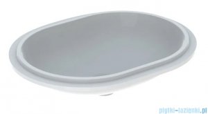 Geberit VariForm Umywalka owalna bez przelewu 62,5x49cm KeraTect 500.758.00.2