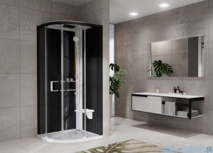 Novellini Glax 2 2.0 kabina z hydromasażem hydro plus 100x100 biała G22R109T1L-1UH