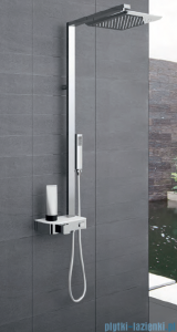 Novellini FLOWT-W mirror zestaw prysznicowy bateria termostatyczna 