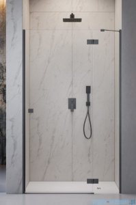 Radaway Essenza Brushed GunMetal Dwj drzwi wnękowe 130cm prawe szczotkowany grafit/szkło przejrzyste 1385017-92-01R