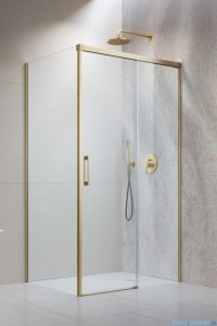 Radaway Idea Kdj Brushed Gold kabina 160x90cm prawa szczotkowane złoto 387046-99-01R/387050-99-01L