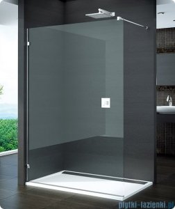 SanSwiss Pur PDT4 kabina Walk-in 100-160cm profil chrom szkło przezroczyste Lewa PDT4GSM31007