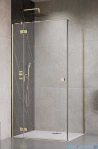 Radaway Essenza 8 Brushed Gold Kdj kabina 120x100cm lewa szczotkowane złoto 10480812-01-01L/10470337-99-01L/10113110-01-01