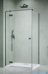 Radaway Essenza 8 Brushed GunMetal Kdj kabina 120x90cm lewa szczotkowany grafit 10480812-01-01L/10470337-92-01L/10113090-01-01