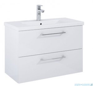 Roca Roma Compacto szafka 80x38x53 cm biały połysk A857953806