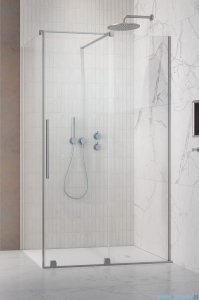 Radaway Furo Kdj Brushed Nickel kabina 90x100cm prawa szczotkowany nikiel 10104472-91-01R/10110430-01-01/10113100-01-01