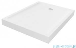 New Trendy Mild Brodzik akrylowy prostokątny 80x120x11,5 cm biały B-0614
