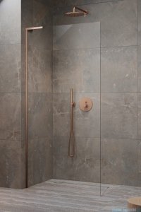 Radaway Modo SL II Brushed Copper kabina Walk-in 50x200 lewa szczotkowana miedź 10319054-93-01L