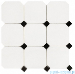 Dunin Black & White mozaika kamienna 30x30 Pure octagon 100