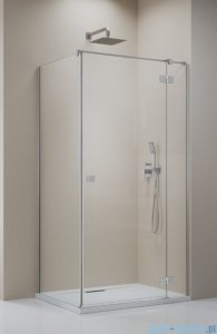 Radaway Essenza 8 Brushed Nickel Kdj kabina 100x75cm prawa szczotkowany nikiel 10480612-01-01R/10470337-91-01R/10113075-01-01