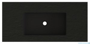 Riho Livit Stone Top umywalka konglomeratowa 100x46x12cm czarna F70064