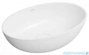Omnires Shell M+ umywalka nablatowa 50x32 cm biały mat SHELL500UNBM