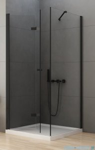 New Trendy New Soleo Black 70x100x195 cm kabina lewa przejrzyste D-0233A/D-0116B