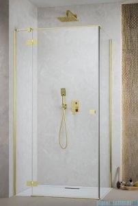 Radaway Essenza Kdj Gold kabina 110x120cm lewa szkło przejrzyste 1385041-09-01L/1384054-01-01