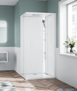 Novellini Glax 1 2.0 kabina standard 100x80 prawa biała G21A108DMFL-1UU