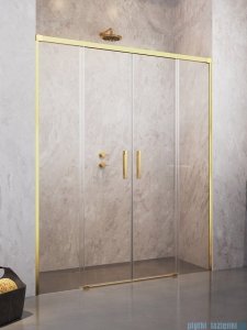 Radaway Idea Gold DWD drzwi wnękowe 170cm złoty połysk/szkło przejrzyste 387127-09-01