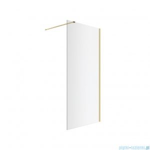 Excellent Vidoq Walk-in ścianka prysznicowa prosta 100x200 cm, złoty połysk KAEX.1506.1000.LP.GL