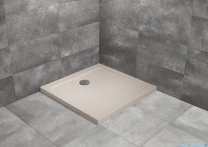 Radaway Doros C Stone brodzik 80x80 kaszmirowy SDRC8080-01-84S