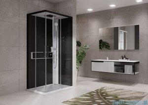Novellini Glax 2 2.0 kabina z hydromasażem 100x100 biała G22A100M1-1UH