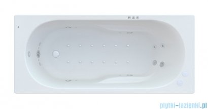 Roca Genova N wanna 160x70cm z hydromasażem Smart WaterAir Plus Opcja A24T360000 