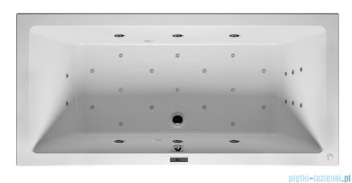 Riho Lugo wanna prostokąta 190x80cm z hydromasażem BLISS lewa B135006005