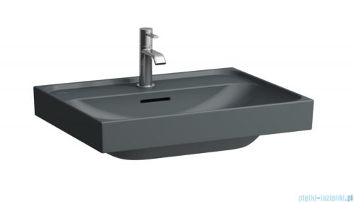 Laufen Meda umywalka ścienna 60x46cm grafitowy mat H8161137581041
