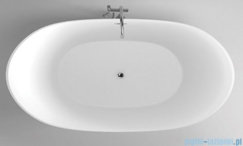 Bravat wanna wolnostojąca 180x80 biała BT101-18
