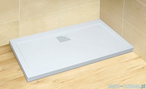 Radaway Espera DWJ Drzwi wnękowe przesuwne 120 prawe szkło przejrzyste + brodzik Argos D + syfon 380595-01R/380212-01R/4AD812-01