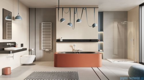 Excellent Oceana Slim wanna prostokątna 160x75 antracyt mat WAEX.OCE16ANMS