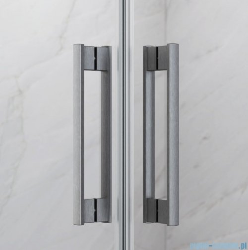 Radaway Idea DWJ Brushed Nickel drzwi wnękowe 115cm lewe szczotkowany nikiel 387022-91-01L
