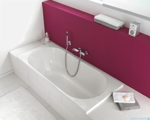 Villeroy &amp; Boch O.Novo Solo wanna prostokątna 170x70 cm biała Weiss Alpin UBA177CAS2V-01