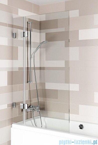 Riho Scandic NXT X109V parawan nawannowy lewy czarny 100x150cm G001157121