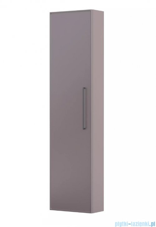Oristo Lagom szafka boczna wysoka 40x160x17cm Mokka Mat OR53-SB1D-40-21