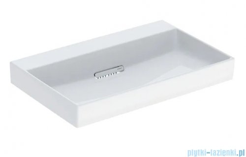 Geberit One CleanDrain Umywalka prostokątna 75x48cm KeraTect 505.035.00.1