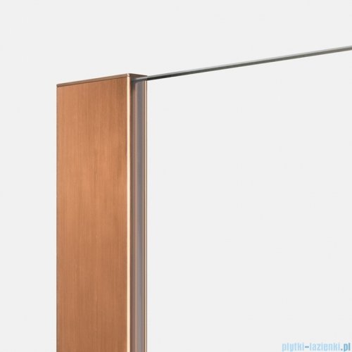 New Trendy Nesta Copper Brushed kabina Walk-In 70x200 cm miedź szczotkowana K-1746