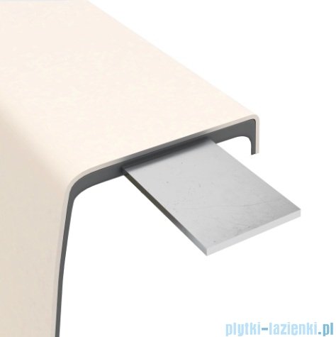 Schedpol Schedline Celicia Set wanna prostokątna z nośnikiem styropianowym Cashemere Mat 170x75cm 3WST.CS1P-17075/PK/MG