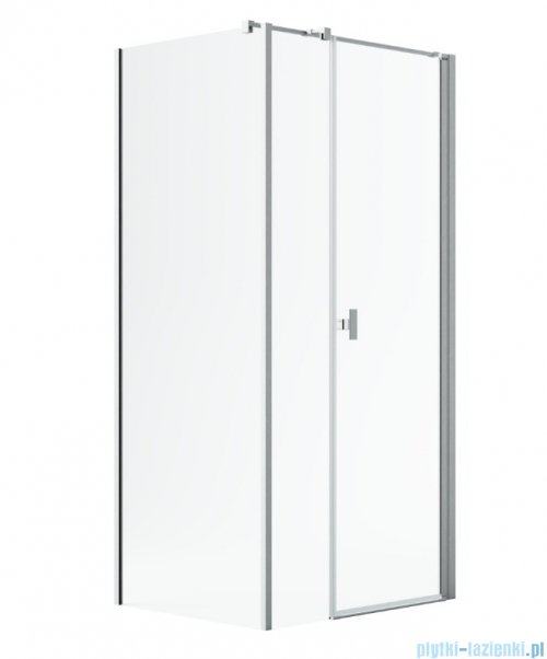 Radaway Nes Kds I Brushed Nickel kabina 120x75cm prawa szczotkowany nikiel 10023120-91-01R/10043075-91-01
