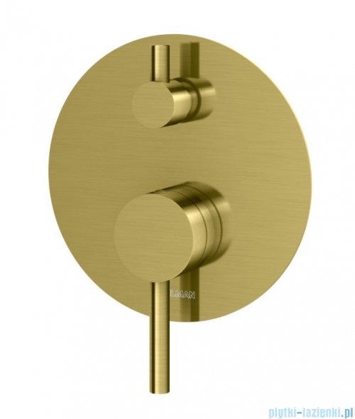 Kohlman Axel podtynkowa bateria wannowa złoty szczotkowane QW211AGDB