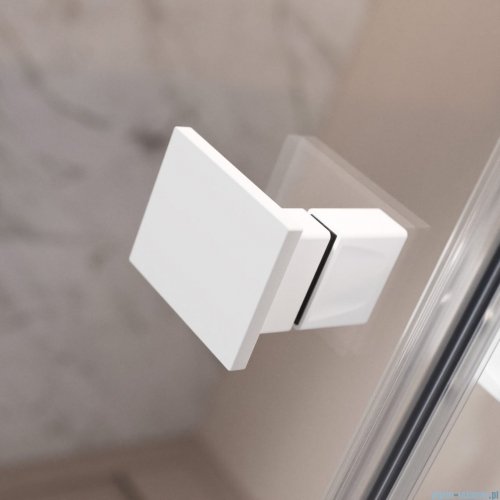 Radaway Essenza Pro White Kdj+S kabina 90x90x90cm lewa biały mat/szkło przejrzyste 10097390-04-01L/10098090-01-01/10098090-01-01